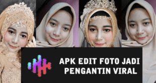 Aplikasi edit foto riasan pengantin